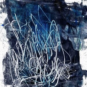 Abstract painting in Bushwick